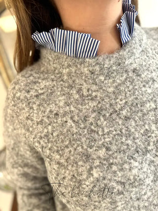 Pull Rafaëlle • Gris Chiné