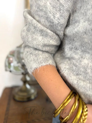 Pull Roméo • Gris Clair TU