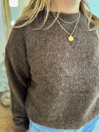 Pull Roméo • Marron TU