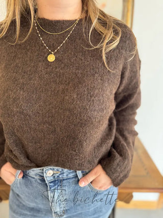 Pull Roméo • Marron TU