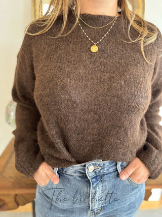 Pull Roméo • Marron TU