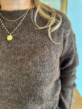 Pull Roméo • Marron TU