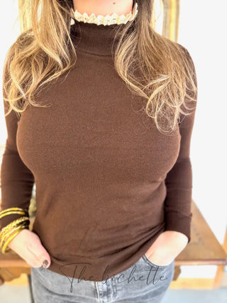 Pull Théo • Chocolat