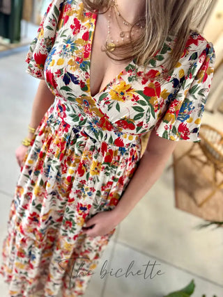 Robe longue Albertine
