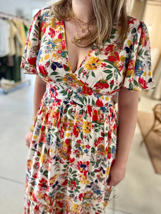 Robe longue Albertine