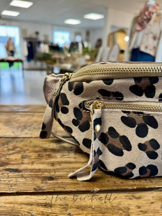 Sacoche léopard • Beige