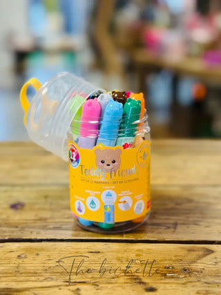 TEDDY FRIENDS - SET DE 12 FEUTRES - TEDDY BEAR • Legami