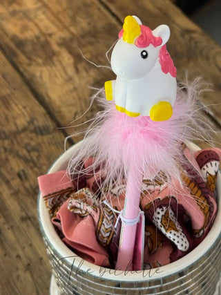 LIGHT UP GEL PEN WRITING IS MAGIC_KIT_12PCS UNICORN