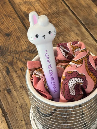 SQUISHY GEL PEN SQUEEZIES BUNNY