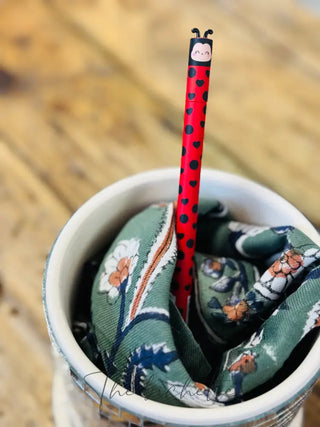 Stylo gel effaçable Coccinelle (Ladybug) • Legami