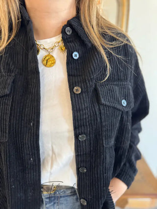 Surchemise Gaspard • Noir