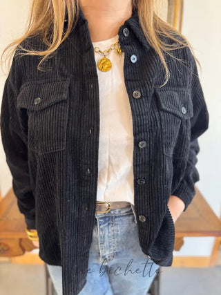 Surchemise Gaspard • Noir