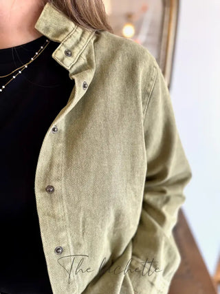 Surchemise Julie • Kaki