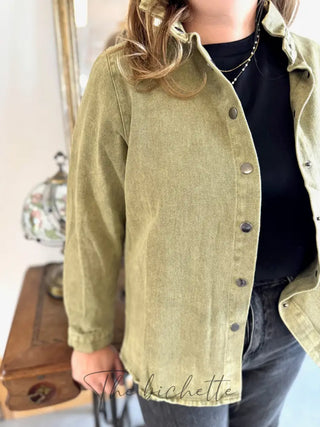 Surchemise Julie • Kaki