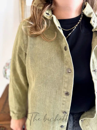 Surchemise Julie • Kaki