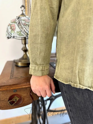 Surchemise Julie • Kaki