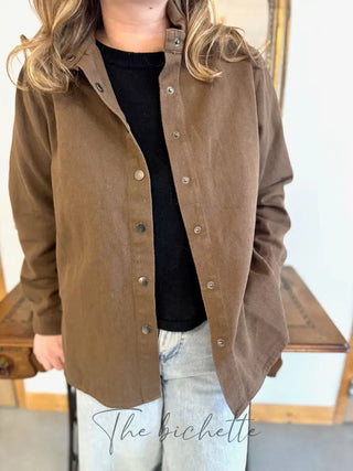 Surchemise Julie • Marron