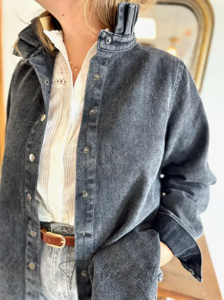 Surchemise Julie • Noir