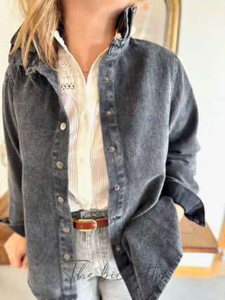 Surchemise Julie • Noir