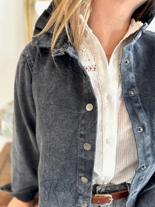 Surchemise Julie • Noir