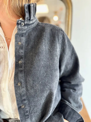 Surchemise Julie • Noir