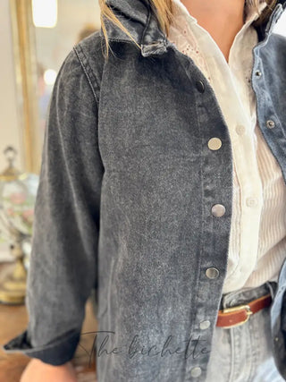 Surchemise Julie • Noir