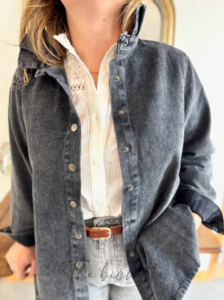 Surchemise Julie • Noir