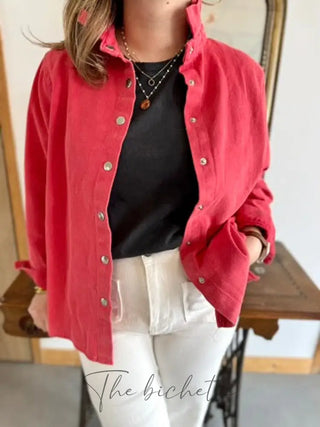 Surchemise Julie • Rouge
