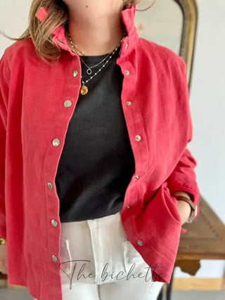 Surchemise Julie • Rouge
