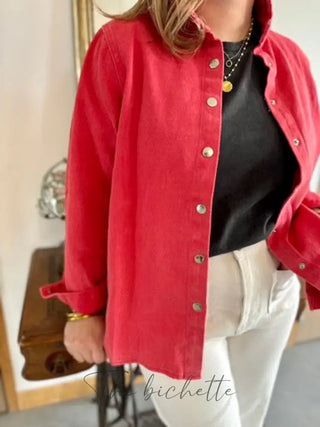 Surchemise Julie • Rouge