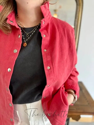 Surchemise Julie • Rouge