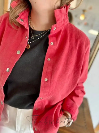 Surchemise Julie • Rouge