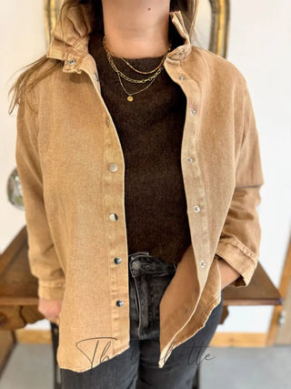 Surchemise Julie • Taupe