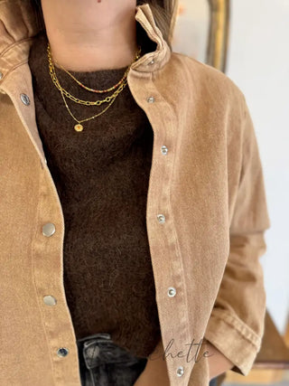 Surchemise Julie • Taupe