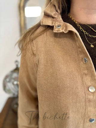 Surchemise Julie • Taupe