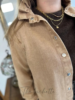 Surchemise Julie • Taupe