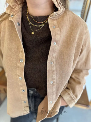 Surchemise Julie • Taupe