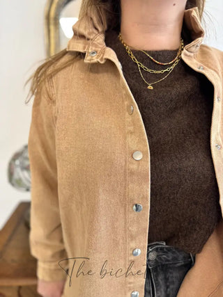 Surchemise Julie • Taupe