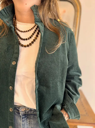 Surchemise Malo • Vert Sapin