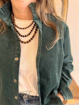 Surchemise Malo • Vert Sapin