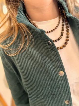 Surchemise Malo • Vert Sapin