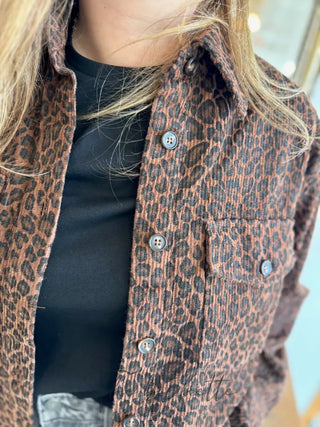 Surchemise Odette • Léopard