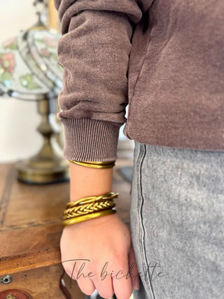 Sweat Iconic • Chocolat TU