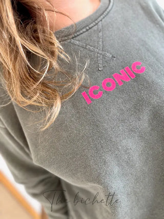 Sweat Iconic • Kaki TU