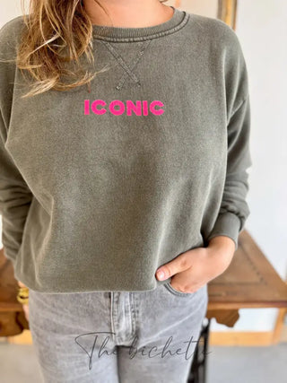 Sweat Iconic • Kaki TU