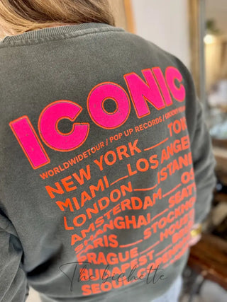 Sweat Iconic • Kaki TU