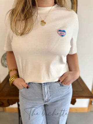 T-Shirt Adam • Blanc