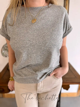 T-shirt Flying • Gris