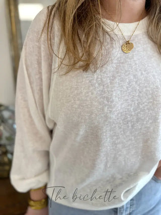 T-shirt Healing • Ecru