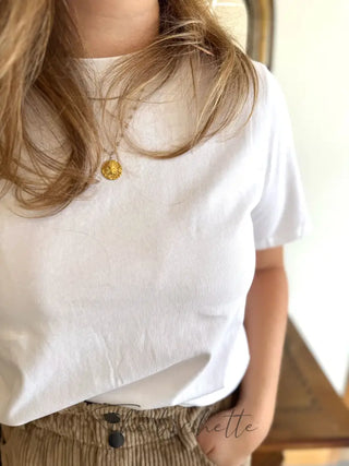 T-Shirt Nicole • Blanc